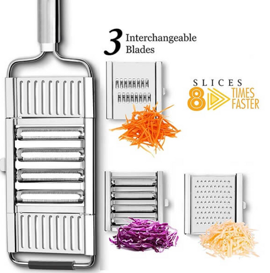 Hachoir Multifonction avec 3 Lames Différentes